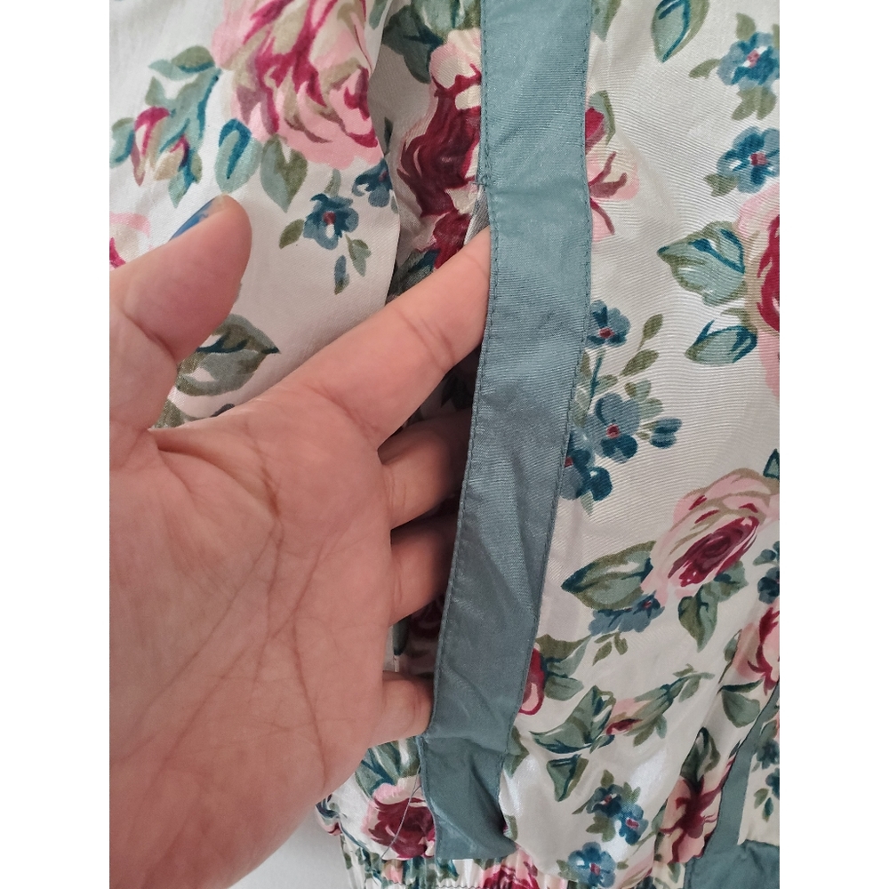 Vintage Westbound Petites Floral Windbreaker Large - Picture 5 of 10